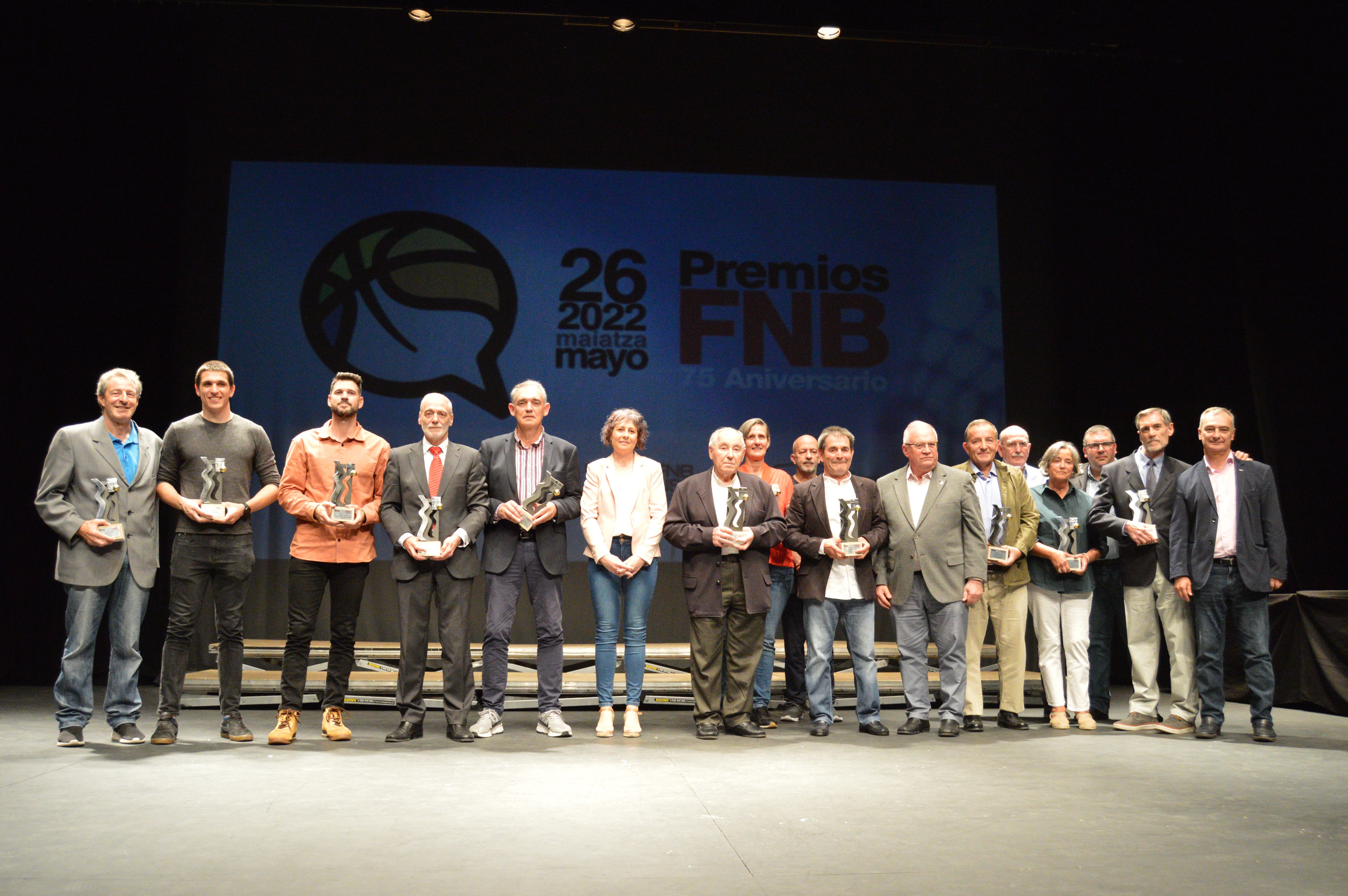 75 años de la Federación Navarra de Baloncesto